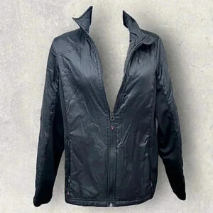 Lands End light weight jacket Black size Small some peeling under arms